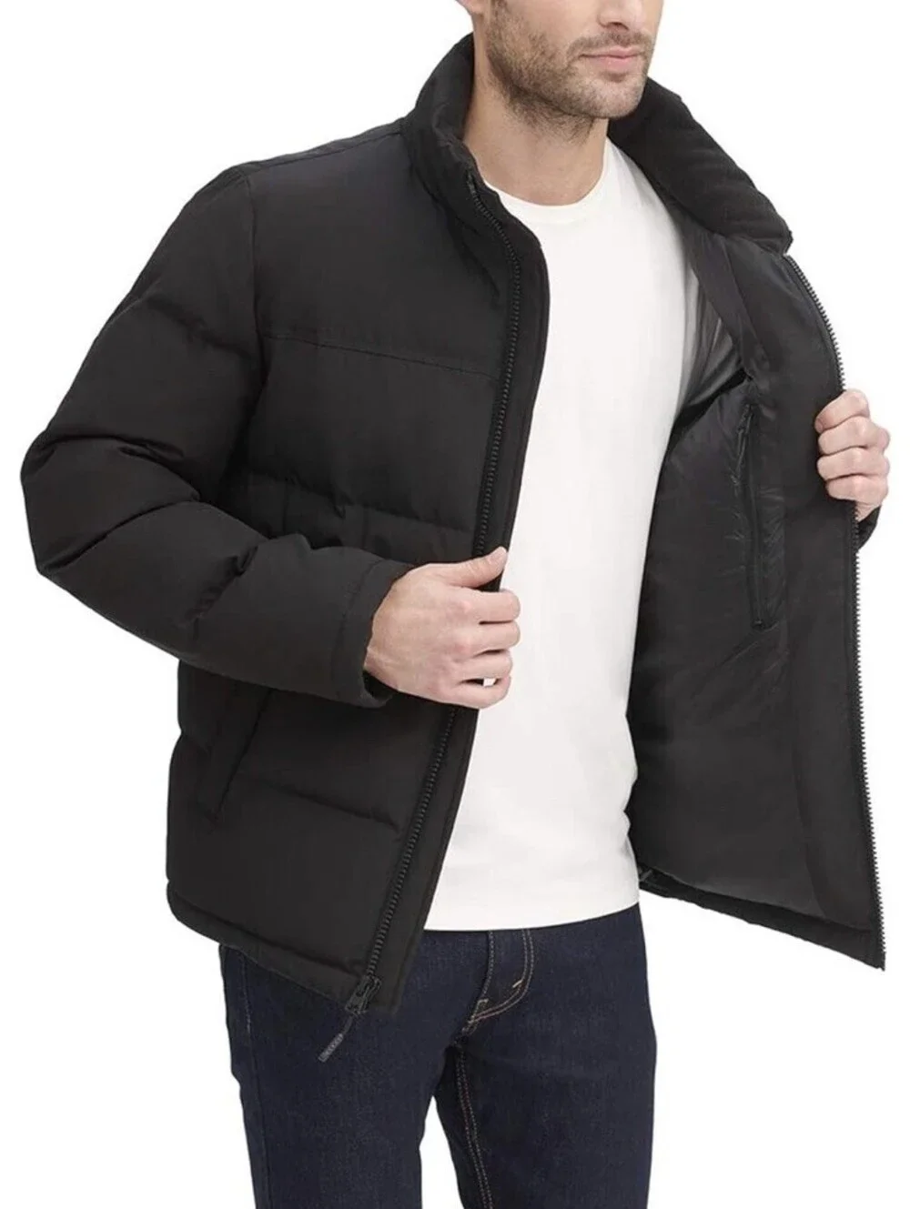 LEVI'S Men's Bubble Puffer Jacket Ultra-Loft Insulation Size XL